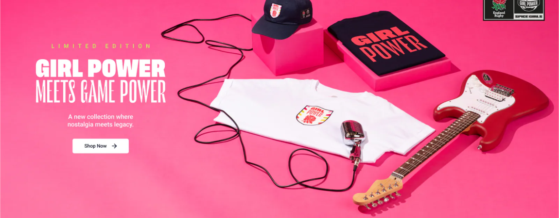 Red Roses x Spice Girls England Ruby Collab